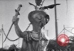 Standbild Mardi Gras Feier Viareggio Italien, 1953, aus Sekunde 31 historischem Filmmaterial Videoclip 65675034642