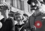 Standbild Mardi Gras Feier Viareggio Italien, 1953, aus Sekunde 32 historischem Filmmaterial Videoclip 65675034642