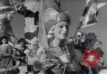 Standbild Mardi Gras Feier Viareggio Italien, 1953, aus Sekunde 38 historischem Filmmaterial Videoclip 65675034642
