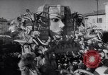 Standbild Mardi Gras Feier Viareggio Italien, 1953, aus Sekunde 46 historischem Filmmaterial Videoclip 65675034642