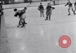 Standbild Eishockeymatch Tacoma Washington USA, 1953, aus Sekunde 36 historischem Filmmaterial Videoclip 65675034643