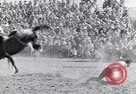 Standbild Palm Springs Rodeo California United States USA, 1953, aus Sekunde 49 historischem Filmmaterial Videoclip 65675034644