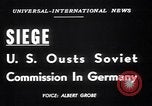 Standbild Militärpolizei Frankfurt Deutschland, 1949, aus Sekunde 3 historischem Filmmaterial Videoclip 65675034645