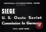 Standbild Militärpolizei Frankfurt Deutschland, 1949, aus Sekunde 5 historischem Filmmaterial Videoclip 65675034645