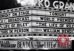 Standbild William Bendix Cincinnati Ohio USA, 1949, aus Sekunde 14 historischem Filmmaterial Videoclip 65675034650