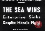 Standbild Der SS Flying Enterprise Atlantik, 1952, aus Sekunde 13 historischem Filmmaterial Videoclip 65675034652
