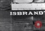 Standbild Der SS Flying Enterprise Atlantik, 1952, aus Sekunde 33 historischem Filmmaterial Videoclip 65675034652