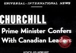 Standbild Winston Churchill Ottawa Ontario Kanada, 1952, aus Sekunde 1 historischem Filmmaterial Videoclip 65675034658