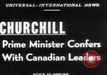 Standbild Winston Churchill Ottawa Ontario Kanada, 1952, aus Sekunde 6 historischem Filmmaterial Videoclip 65675034658