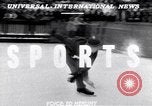 Image of World Barrel Jumping Contest on ice Liberty New York USA, 1952, second 3 stock footage video 65675034662