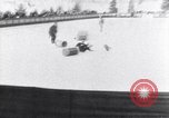 Image of World Barrel Jumping Contest on ice Liberty New York USA, 1952, second 8 stock footage video 65675034662