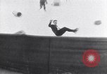 Image of World Barrel Jumping Contest on ice Liberty New York USA, 1952, second 9 stock footage video 65675034662