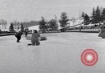 Image of World Barrel Jumping Contest on ice Liberty New York USA, 1952, second 20 stock footage video 65675034662