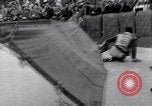 Image of World Barrel Jumping Contest on ice Liberty New York USA, 1952, second 24 stock footage video 65675034662