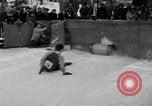 Image of World Barrel Jumping Contest on ice Liberty New York USA, 1952, second 39 stock footage video 65675034662