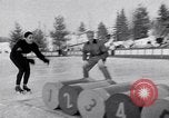 Image of World Barrel Jumping Contest on ice Liberty New York USA, 1952, second 42 stock footage video 65675034662