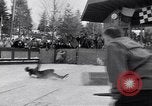 Image of World Barrel Jumping Contest on ice Liberty New York USA, 1952, second 45 stock footage video 65675034662