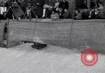 Image of World Barrel Jumping Contest on ice Liberty New York USA, 1952, second 57 stock footage video 65675034662