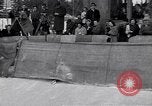 Image of World Barrel Jumping Contest on ice Liberty New York USA, 1952, second 58 stock footage video 65675034662