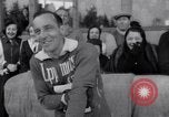 Image of World Barrel Jumping Contest on ice Liberty New York USA, 1952, second 60 stock footage video 65675034662