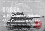 Image of US Eighth Army countering Chinese Spring Offensive Korea, 1951, second 12 stock footage video 65675034663