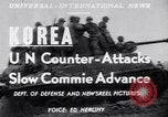 Image of US Eighth Army countering Chinese Spring Offensive Korea, 1951, second 17 stock footage video 65675034663