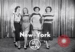 Image of models New York United States USA, 1951, second 1 stock footage video 65675034666