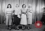 Image of models New York United States USA, 1951, second 6 stock footage video 65675034666