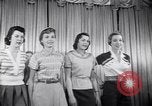 Image of models New York United States USA, 1951, second 11 stock footage video 65675034666