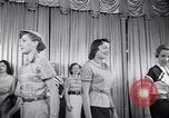 Image of models New York United States USA, 1951, second 13 stock footage video 65675034666