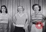 Image of models New York United States USA, 1951, second 14 stock footage video 65675034666