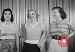 Image of models New York United States USA, 1951, second 15 stock footage video 65675034666