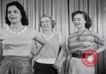 Image of models New York United States USA, 1951, second 16 stock footage video 65675034666