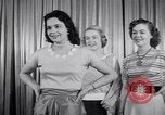 Image of models New York United States USA, 1951, second 20 stock footage video 65675034666