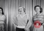 Image of models New York United States USA, 1951, second 22 stock footage video 65675034666