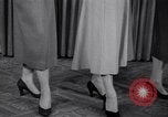 Image of models New York United States USA, 1951, second 41 stock footage video 65675034666