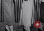 Image of models New York United States USA, 1951, second 42 stock footage video 65675034666