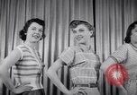Image of models New York United States USA, 1951, second 47 stock footage video 65675034666