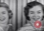 Image of models New York United States USA, 1951, second 52 stock footage video 65675034666