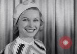 Image of models New York United States USA, 1951, second 56 stock footage video 65675034666