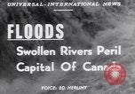 Image of floods Ottawa Ontario Canada, 1951, second 3 stock footage video 65675034667