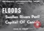 Image of floods Ottawa Ontario Canada, 1951, second 4 stock footage video 65675034667