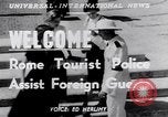 Image of Tourist Police Rome Italy, 1951, second 6 stock footage video 65675034668