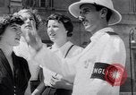 Image of Tourist Police Rome Italy, 1951, second 43 stock footage video 65675034668