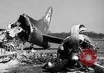 Image of Crashed B-17 42-37789 England United Kingdom, 1944, second 27 stock footage video 65675034678