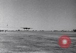 Image of US B-26 Marauder aircraft return from mission Tunisia North Africa, 1943, second 29 stock footage video 65675034692