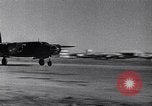 Image of US B-26 Marauder aircraft return from mission Tunisia North Africa, 1943, second 52 stock footage video 65675034692