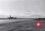 Image of US B-26 Marauder aircraft return from mission Tunisia North Africa, 1943, second 57 stock footage video 65675034692