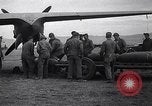 Image of B-26 bomber aircraft being armed Tunisia North Africa, 1943, second 17 stock footage video 65675034693