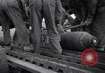 Image of B-26 bomber aircraft being armed Tunisia North Africa, 1943, second 25 stock footage video 65675034693